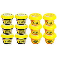 오뚜기 즉석 참치죽 285g x 6p + 단호박죽 285g x 6p, 1세트