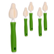 아이조아 젖꼭지 세척솔, 5개, 그린