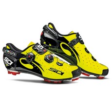 시디 17 드라코 MTB용 클릿슈즈 v1 QIE2424, 옐로우플루 + 블랙, 260
