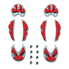 SIDI Tiger 鞋底 45-48 QIE1515 適用於MTB Draco 防滑釘, 紅色的, 2個