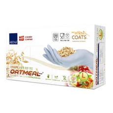 ABENA 雅保 燕麥丁腈橡膠衛生手套 DK787OC, 單色, 大(L), 1個