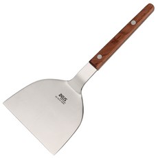 ZEUS 木柄鐵板燒煎鏟, 混色, 1個