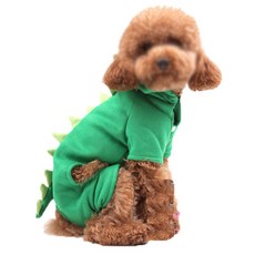 ecody 狗狗 & 貓咪 恐龍造型服, 淺綠色