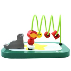 가베가족 자연담음 물개 롤러코스터 KS5510, 혼합 색상, 1개