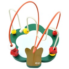 가베가족 자연담음 사과나무 롤러코스터 KS5509, 혼합 색상, 1개