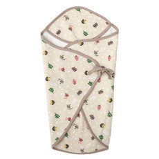 cuby n mom 新生兒動物印花包巾