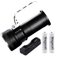 CREE 울트라루멘 캠핑 후레쉬 UL-07 + 건전지 2p + 충전기, 혼합 색상, 1세트