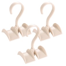 RIVER-GREEN 旋轉式多功能包包整理掛架, 象牙白, 3個