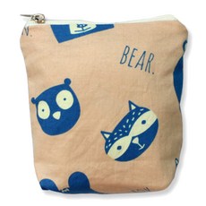 도트레코드 아이약 방수 파우치 지퍼형, 애니멀블루