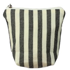 도트레코드 아이약 방수 파우치 지퍼형, 스트라이프(그레이)