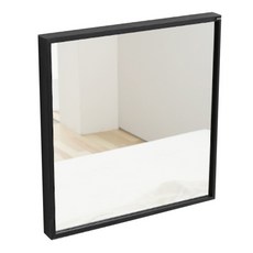 lassem 蜂蜜牆鏡 600 x 600, 黑色