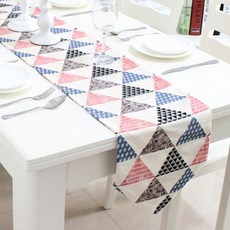 Owliving 北歐圖案桌旗, 30 x 180 cm, 混色