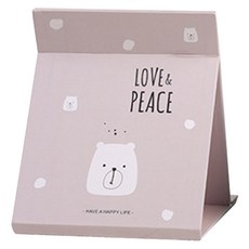 이코디 마이피스 메이크업 거울 13 x 16.8 cm, 랜덤 발송, 1개