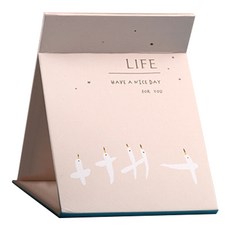 이코디 스마일 메이크업 거울 15 x 21 cm, 랜덤 발송, 1개