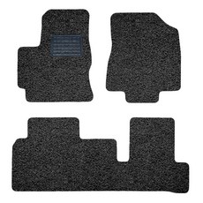 순수 코일 카매트 일반형 3P, 기아 레이 전기차X, 올블랙