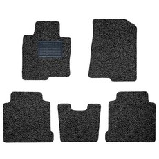 순수 코일 카매트 일반형, 현대 그랜저IG (2016.11~) (5P), 올블랙