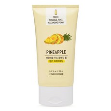 에뛰드하우스 프레시 스퀴즈 주스 클렌징 폼 파인애플, 150ml, 1개