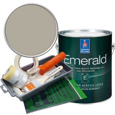 셔윈윌리암스 에메랄드 페인트 1L세트, SW6171 Chatroom, 1L, 1개