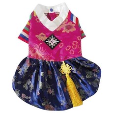 이코디 반려동물 한복 슈트, 치마, 1개