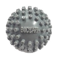 바디아트 라크로스 발마사지볼, 그레이, 1개