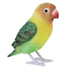 마그넷 버드빌 러브버드 장식모형, 그린