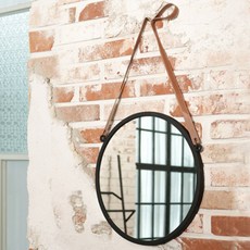 포홈 밀란 스트랩 미러 대, 블랙