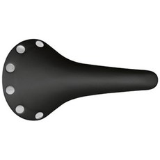 산마르코 리갈 자전거 안장 CSA0014, 블랙(실버리벳), 1개