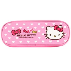 금홍팬시 헬로키티 슬림라운드 필통, 랜덤 발송, 1개