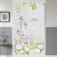 ALTTEURI EVA玄關門用防風塑膠布 半透明, 公園(半透明)