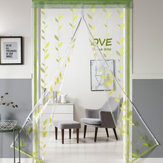 ALTTEURI 無味EVA玄關與房門防風塑膠膜 透明 愛情樹, 愛情樹(透明)