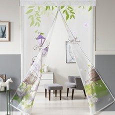 ALTTEURI EVA玄關門用防風塑膠膜 半透明, 公園