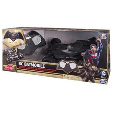 스핀마스터 베트맨 vs 슈퍼맨 1 : 24 배트 모바일 RC 완구, 혼합 색상, 1개