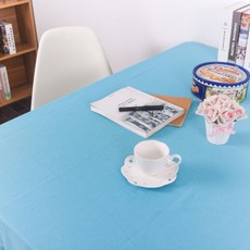 ECODY 素色餐桌布, 天空, 90 x 140 厘米