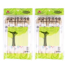 Bloom at home 一次性樺木筷, 50入, 2個