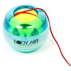 바디아트 파워 롤러볼 LED 악력기 KY-994D, 블루 + 옐로우, 1개