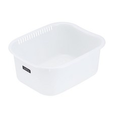 이노마타 0045 신 사각 설거지통, WH, 1개