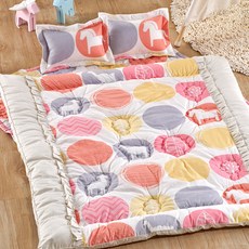 CHOUETTROOM 棉質薄被 小鹿斑比款, 粉色