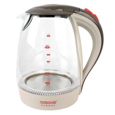 KITCHENART Queen's 米色玻璃墊熱水壺 KAEK-GF1503 1.8L