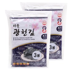 다솔 광천김 전장 재래김 20g x 3p, 60g, 2개