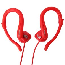 필립스 귀걸이형 생활방수 이어폰, SHQ1250, RD