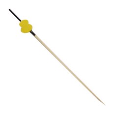 Picnic House 黃色雪人造型拋棄式叉子 12cm, 1個, 100入