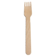 피크닉하우스 우드커트러리 일회용 포크 14cm, 50개입, 1개