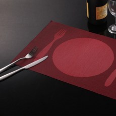 LIVINGPOP 歐式風格地墊 L 4入, 7, 45 x 30 cm