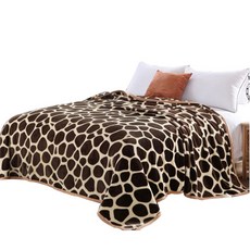 극세사담요 레오파드