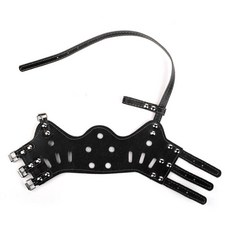 Pet-Codi 狗狗防咬3扣式皮革嘴套 S, 1個, A款