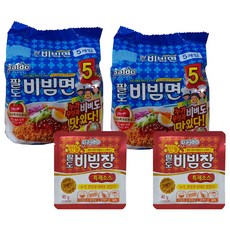 팔도 비빔면 130g x 10p + 만능 요리비빔장 40g x 2p, 1세트