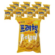 농심 프레첼 고다치즈맛, 65g, 16개