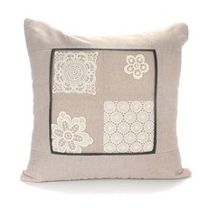 MIB Verona方形坐墊套, 米色