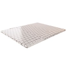 라버트리 프리미엄 통몰드 라텍스 3단 접이식 매트리스 세트, 와이드앵글, 5cm