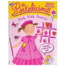 Pink Pink Hooray!: A Reusable Sticker Activity Book, Harperfestival